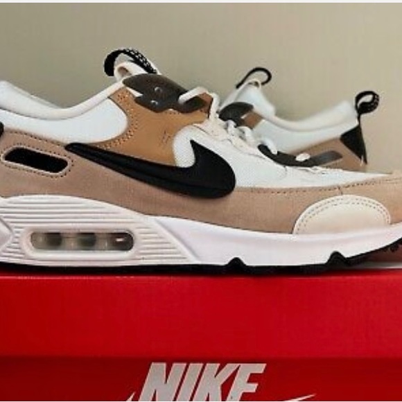 SOLD OUT - Authentic Brand NEWNike Air Max 90 Futura "Phantom/Black/Hemp" - Picture 7 of 7